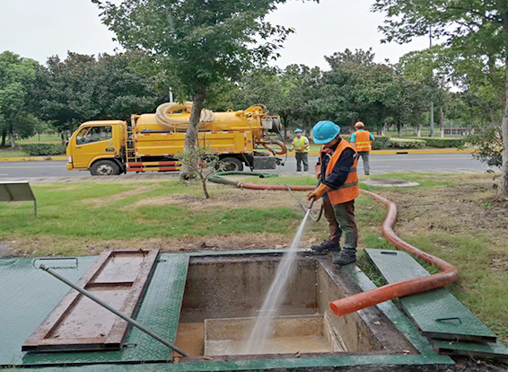 新青化油池清理